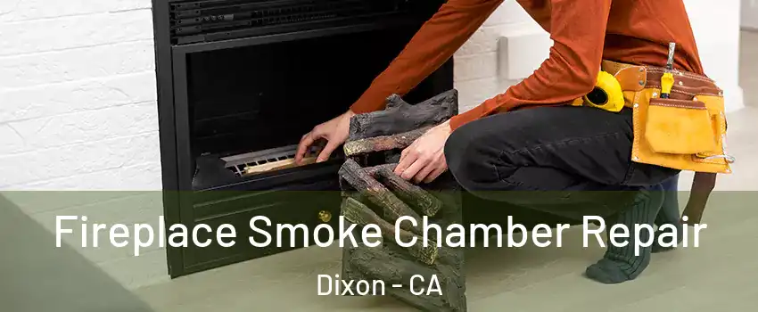  Fireplace Smoke Chamber Repair Dixon - CA
