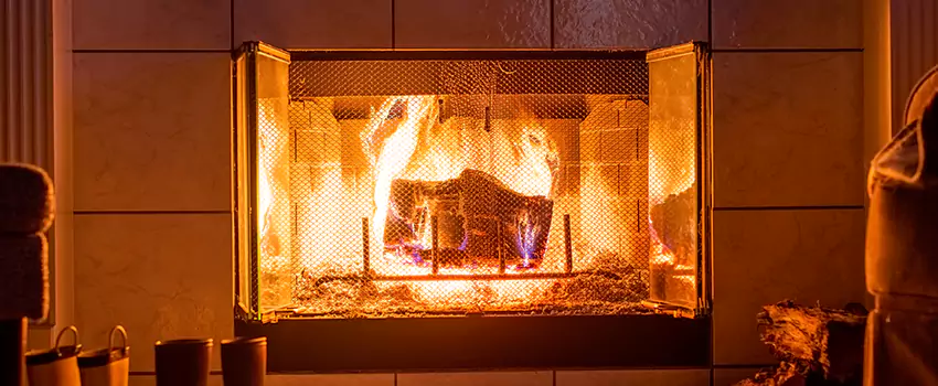 Mendota Hearth Landscape Fireplace Installation in Dixon, California