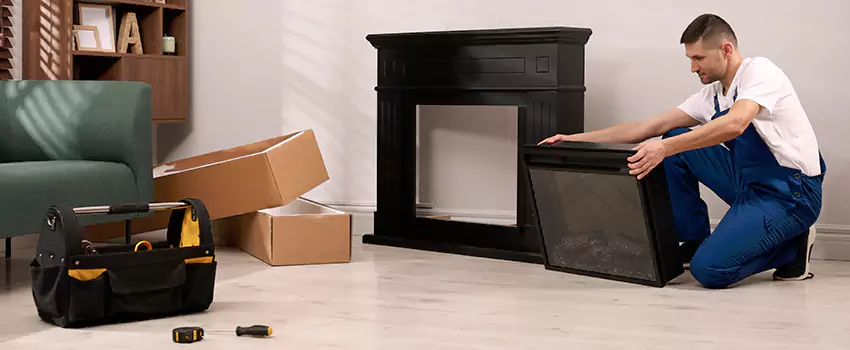 Old Rusted Metal Fireplace Repair And Replacement in Dixon, CA