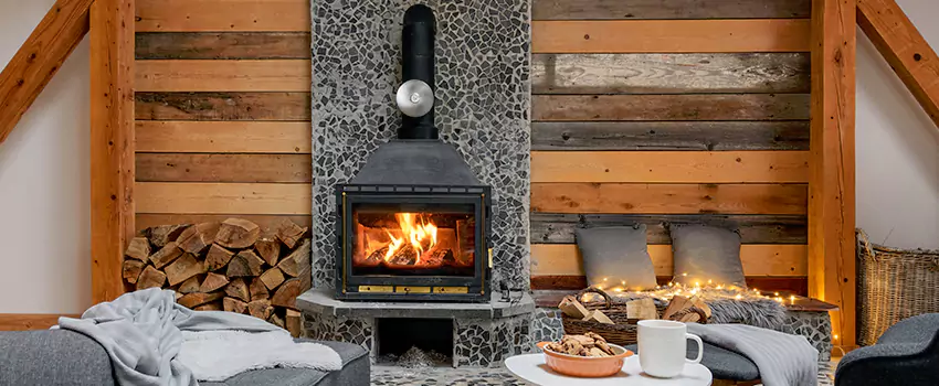 Thelin Hearth Products Direct Vent Gas Stove Fireplace Inspection in Dixon, California